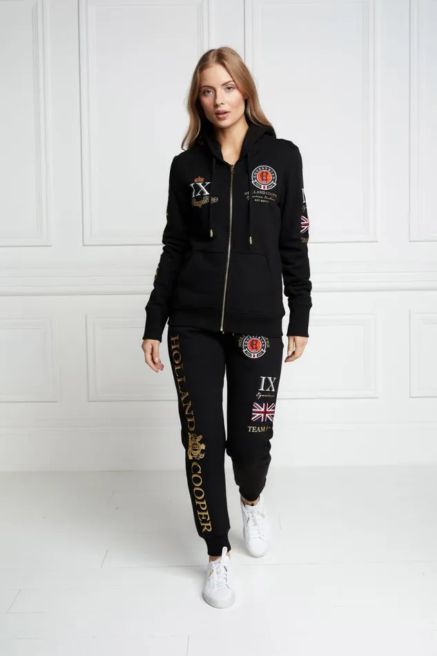 WomenEquestrian Joggers Holland Cooper Team Jogger Black