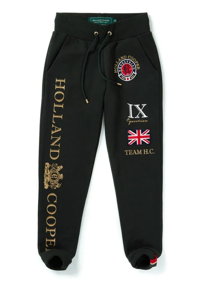 WomenEquestrian Joggers Holland Cooper Team Jogger Racing Green WomenEquestrian Joggers Holland Cooper Team Jogger Racing Green