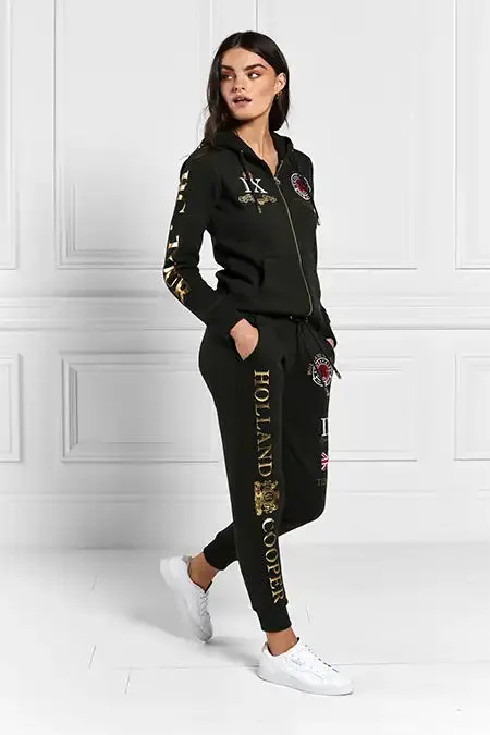WomenEquestrian Joggers Holland Cooper Team Jogger Racing Green WomenEquestrian Joggers Holland Cooper Team Jogger Racing Green