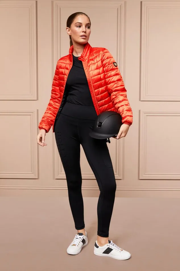 WomenEquestrian Leggings Holland Cooper Elite Legging Black WomenEquestrian Leggings Holland Cooper Elite Legging Black