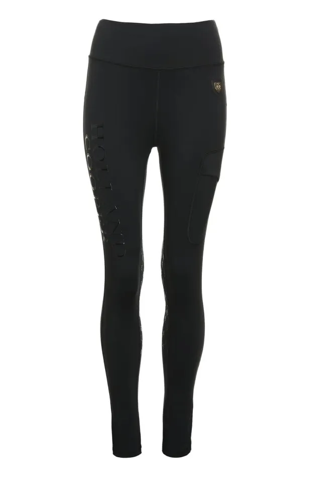 WomenEquestrian Leggings Holland Cooper Elite Legging Black WomenEquestrian Leggings Holland Cooper Elite Legging Black