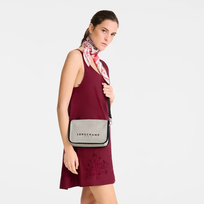 Women Essential S Crossbody bag Ecru Crossbody bags Longchamp Women Essential S Crossbody bag Ecru Crossbody bags Longchamp