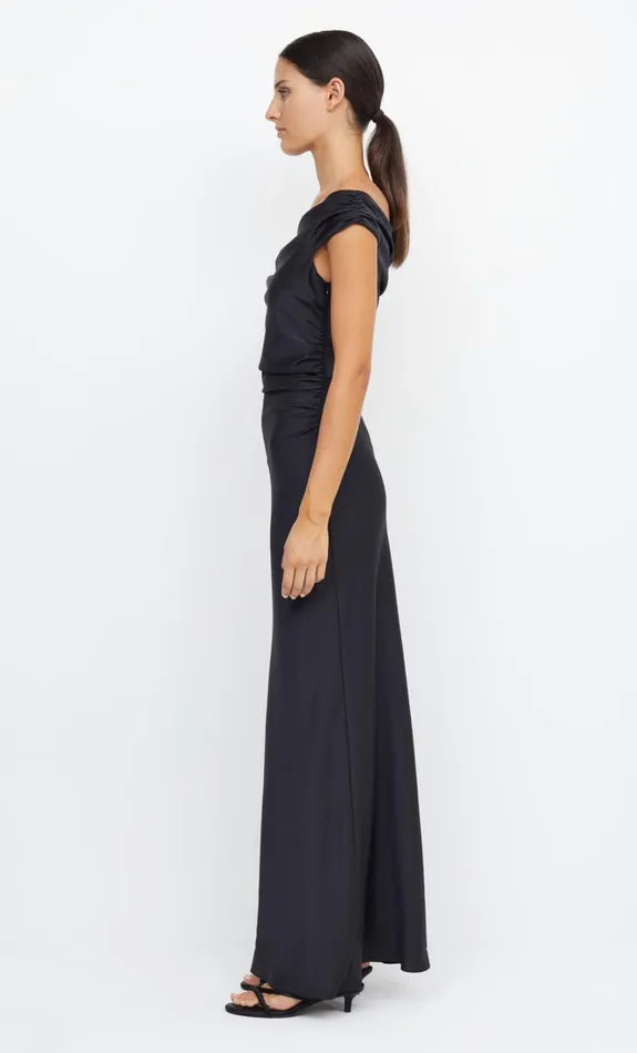 Women ETERNITY OFF SHOULDER MAXI 8211 BLACK Bec Bridge Prom Dresses
