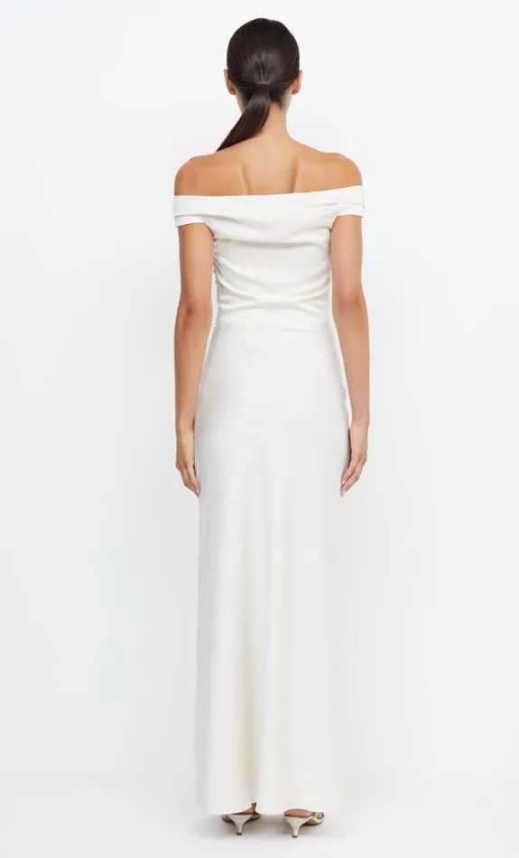 Women ETERNITY OFF SHOULDER MAXI 8211 CREAM Bec Bridge Maxi Dresses