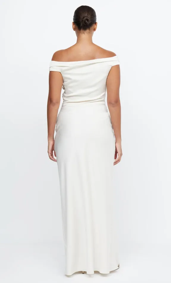 Women ETERNITY OFF SHOULDER MAXI 8211 CREAM Bec Bridge Maxi Dresses