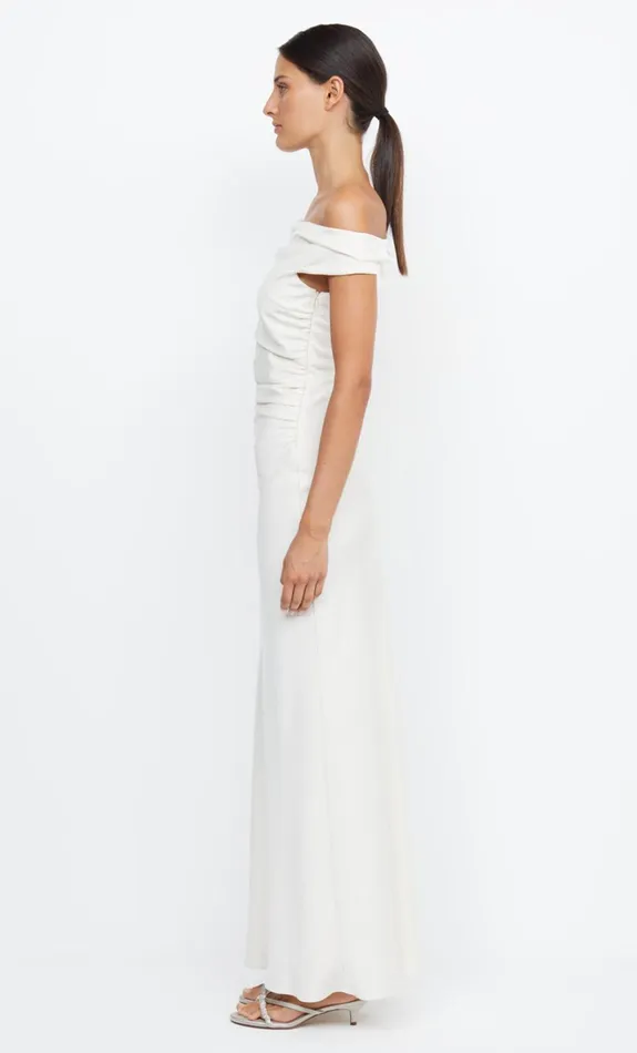 Women ETERNITY OFF SHOULDER MAXI 8211 CREAM Bec Bridge Maxi Dresses