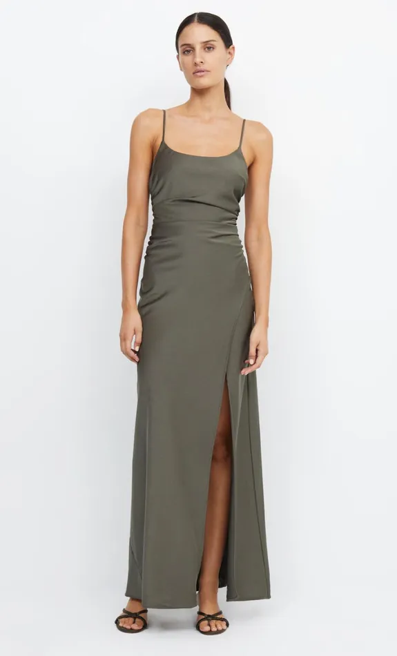 Women ETERNITY SCOOP MAXI DRESS 8211 DARK WILLOW Bec Bridge Prom Dresses