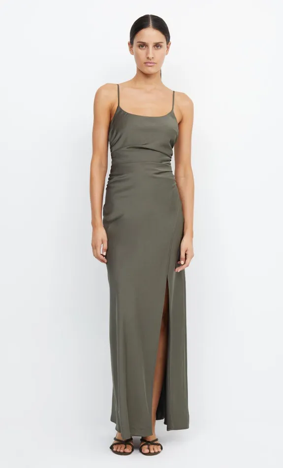 Women ETERNITY SCOOP MAXI DRESS 8211 DARK WILLOW Bec Bridge Prom Dresses