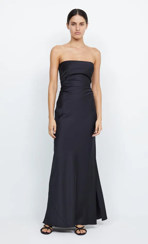 Women ETERNITY STRAPLESS MAXI 8211 BLACK Bec Bridge Prom Dresses
