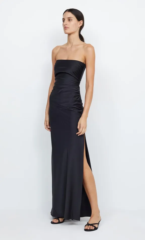 Women ETERNITY STRAPLESS MAXI 8211 BLACK Bec Bridge Prom Dresses