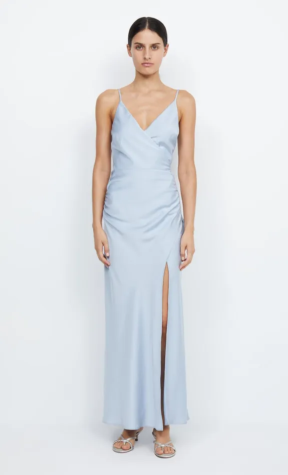 Women ETERNITY V MAXI DRESS 8211 DUSTY BLUE Bec Bridge Maxi Dresses
