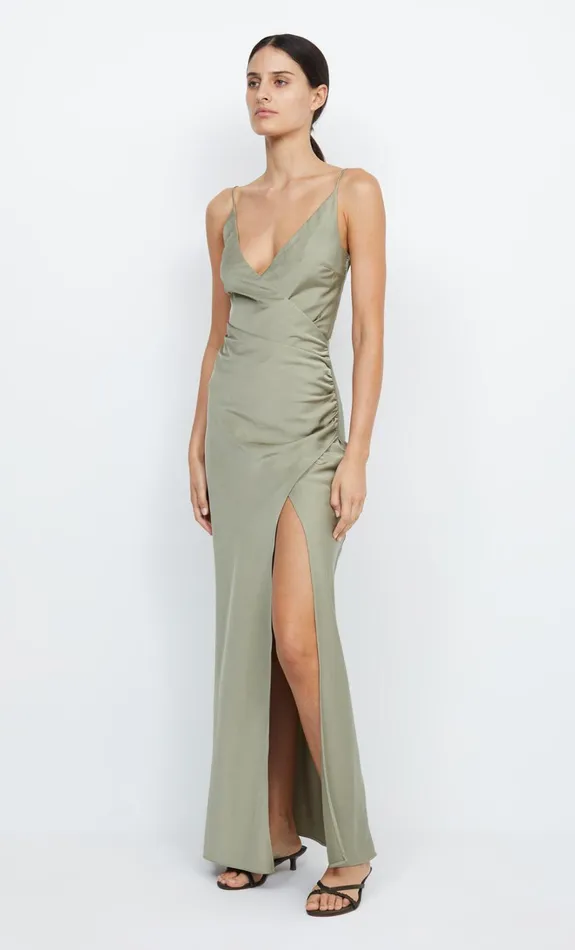 Women ETERNITY V MAXI DRESS 8211 SAGE Bec Bridge Prom Dresses
