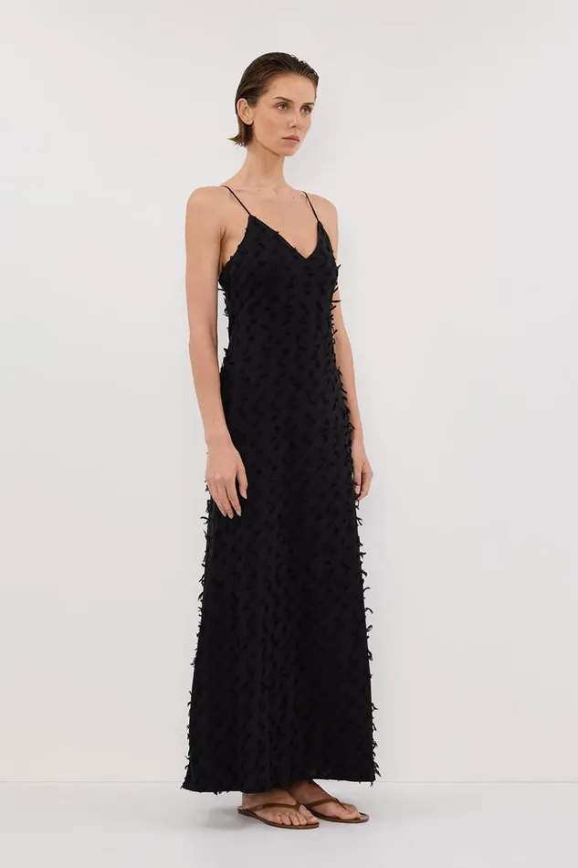 Women Event Dresses DISSH PALOMA BLACK BIAS SLIP DRESS