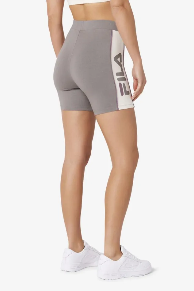 Women Fila Shorts and Pants Davina Bike Short Brushed Nickel