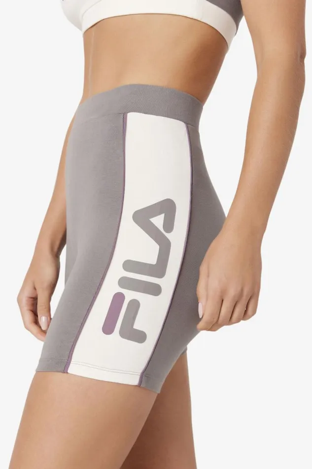 Women Fila Shorts and Pants Davina Bike Short Brushed Nickel