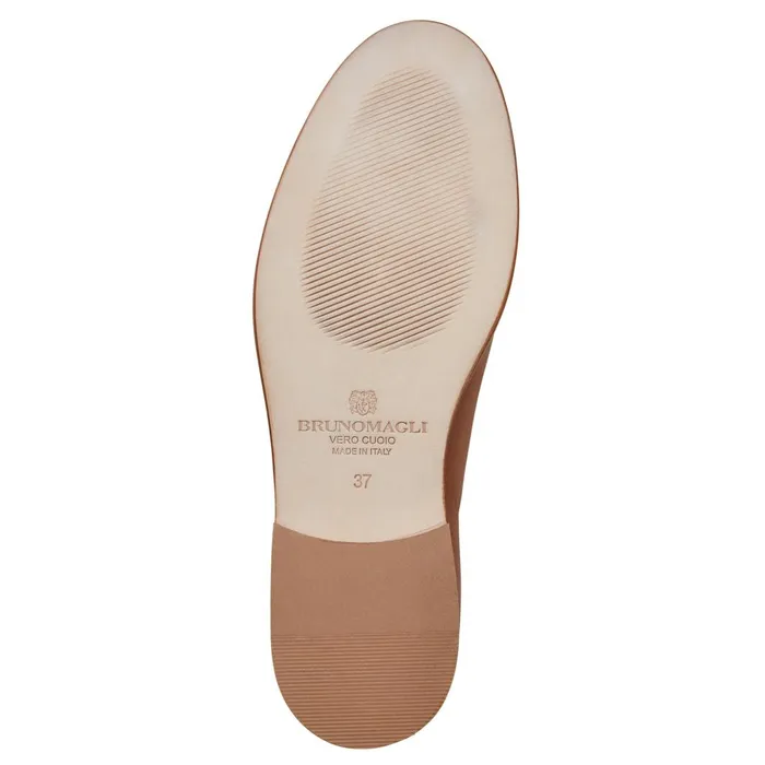 Women Flats and Loafers Bruno Magli LIXIA Loafer COGNAC