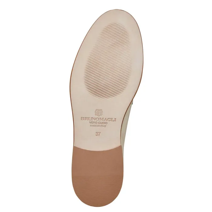 Women Flats and Loafers Bruno Magli LIXIA LOAFER GOLD METALLIC