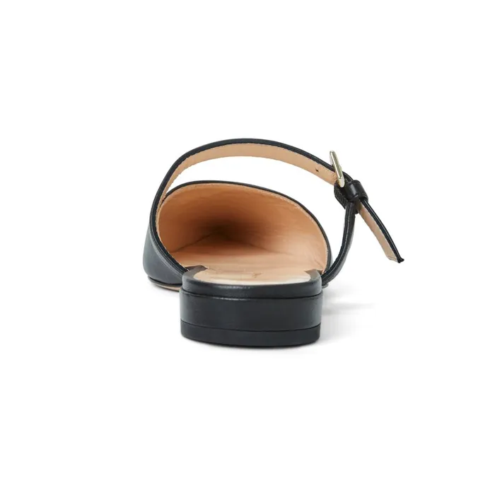 Women Flats and Loafers Bruno Magli PASHA Mule BLACK