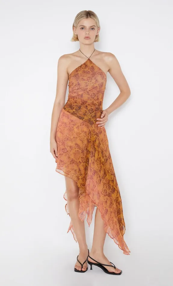 Women FLEUR DE LIS HALTER DRESS 8211 FLEUR Bec Bridge Midi Dresses