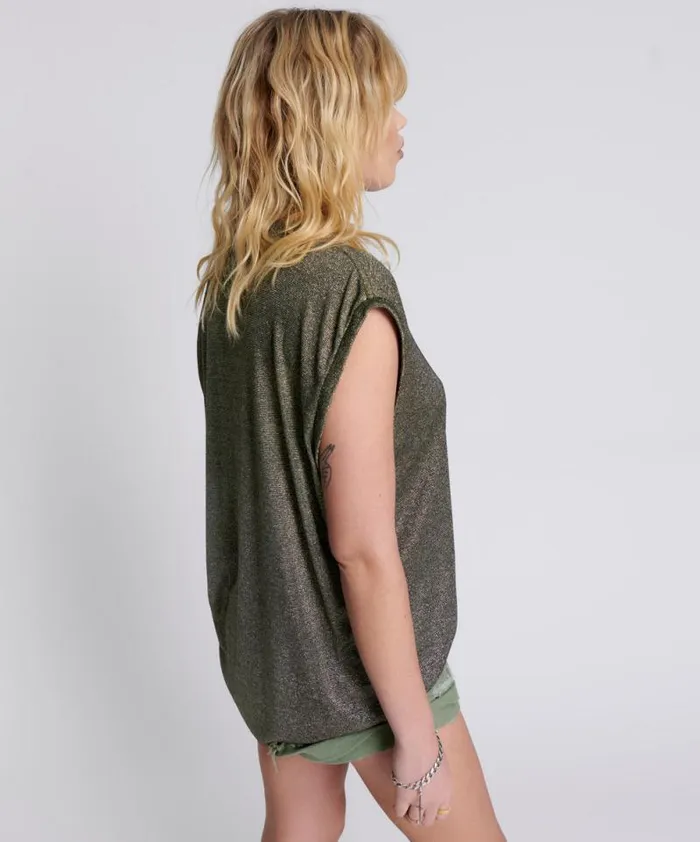 Women GILDED OVERSIZED TOP One Teaspoon Tops Women GILDED OVERSIZED TOP One Teaspoon Tops