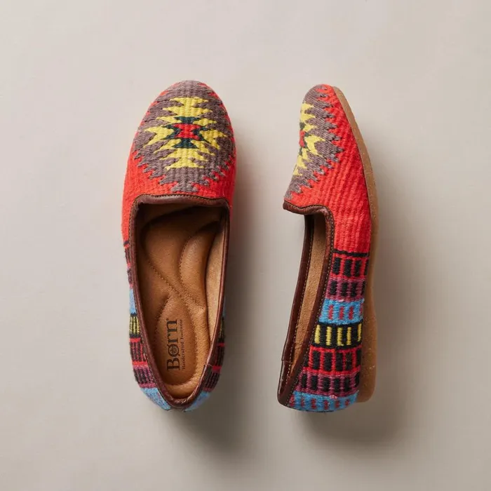 Women Giselle Shoes Red Multi Sundance Catalog Shoes