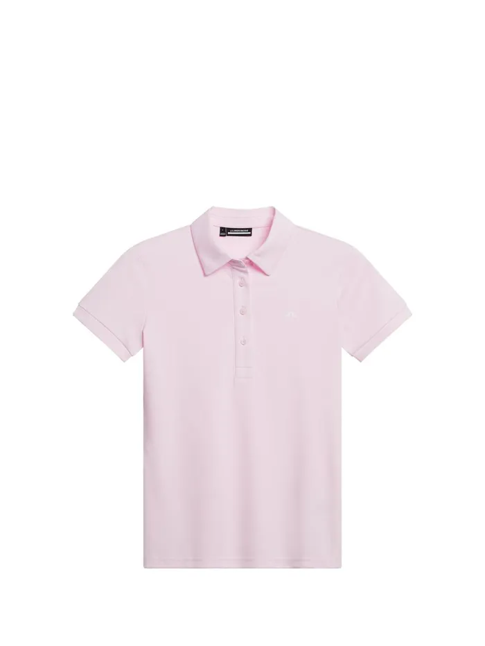 Women Hailey Polo Cherry Blossom JLindeberg Polo Shirts Women Hailey Polo Cherry Blossom JLindeberg Polo Shirts