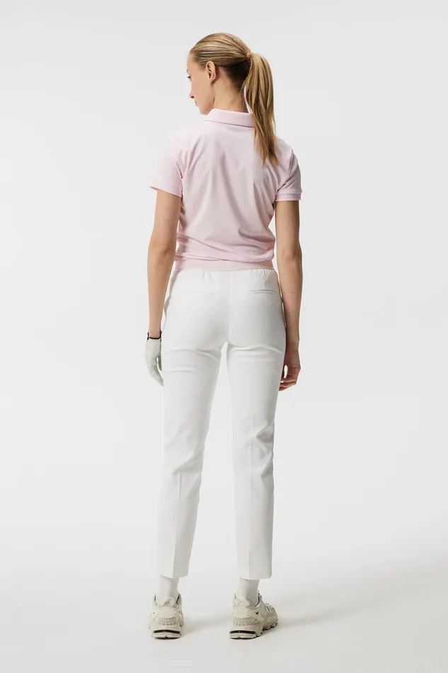 Women Hailey Polo Cherry Blossom JLindeberg Polo Shirts Women Hailey Polo Cherry Blossom JLindeberg Polo Shirts