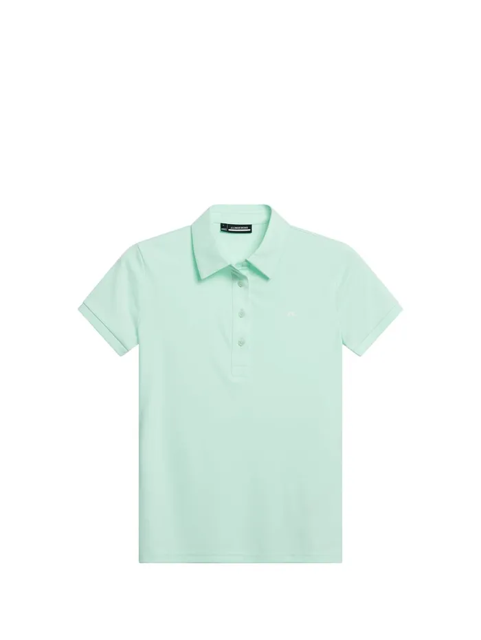 Women Hailey Polo Honeydew JLindeberg Polo Shirts Women Hailey Polo Honeydew JLindeberg Polo Shirts