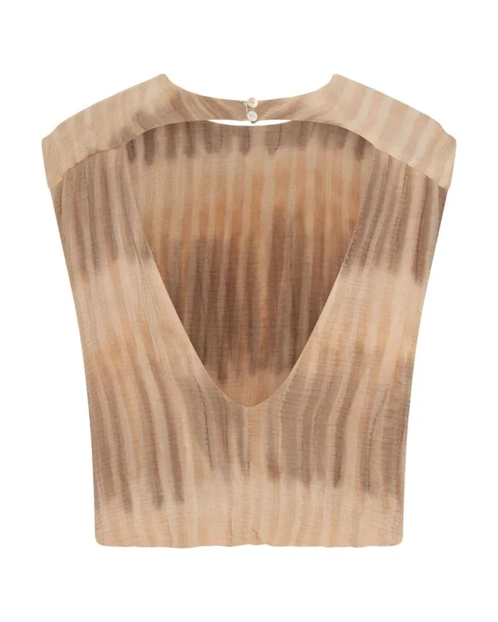 Women HAND DYED BACKLESS BUBBLE TOP One Teaspoon Tops Women HAND DYED BACKLESS BUBBLE TOP One Teaspoon Tops