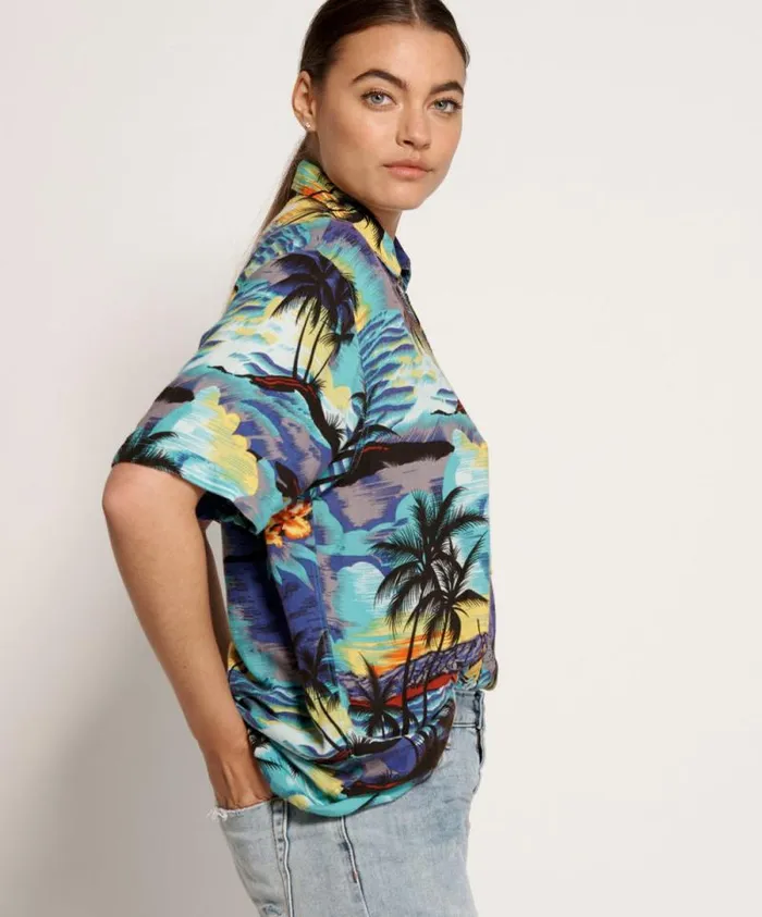 Women HAWAIIAN SHIRT MULTI One Teaspoon Shirts Women HAWAIIAN SHIRT MULTI One Teaspoon Shirts