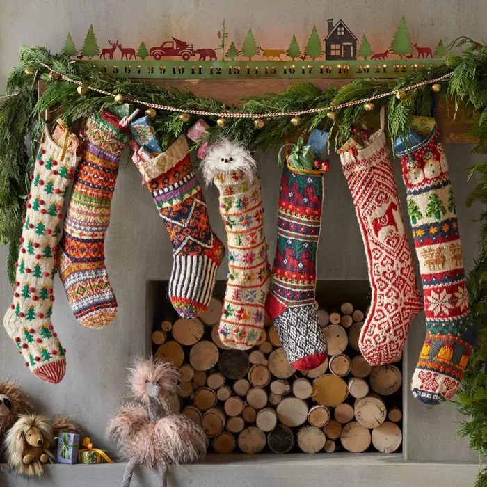 Women Heirloom Moose Crossing Stocking Sundance Catalog Seasonal Women Heirloom Moose Crossing Stocking Sundance Catalog Seasonal