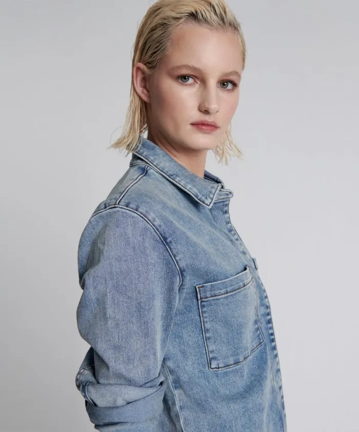 Women HENDRIXE PROPHECY JUMPSUIT BLUE One Teaspoon Denim Jumpsuits