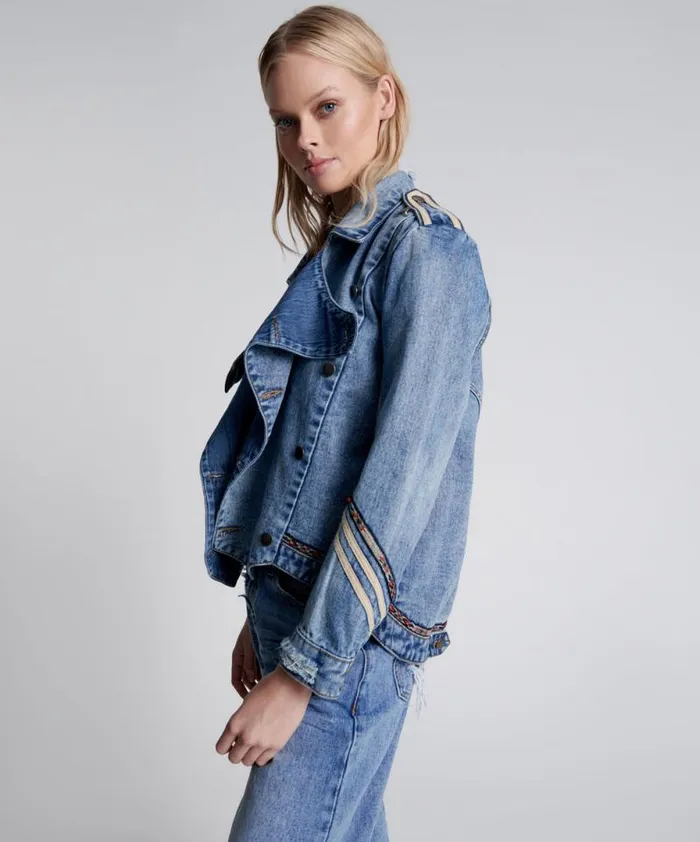 Women HOLLYWOOD HILLS CAVALRY JACKET One Teaspoon Jackets Women HOLLYWOOD HILLS CAVALRY JACKET One Teaspoon Jackets