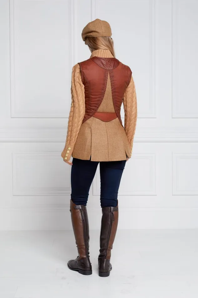 Women In Stock Tailoring Holland Cooper Field Vest Tawny