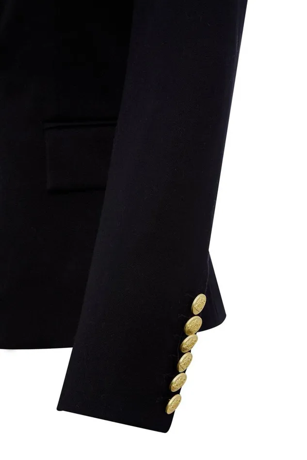 Women In Stock Tailoring Holland Cooper Knightsbridge Blazer Black Barathea