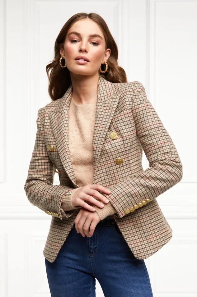 Women In Stock Tailoring Holland Cooper Knightsbridge Blazer Charlton Tweed