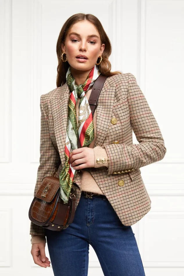 Women In Stock Tailoring Holland Cooper Knightsbridge Blazer Charlton Tweed