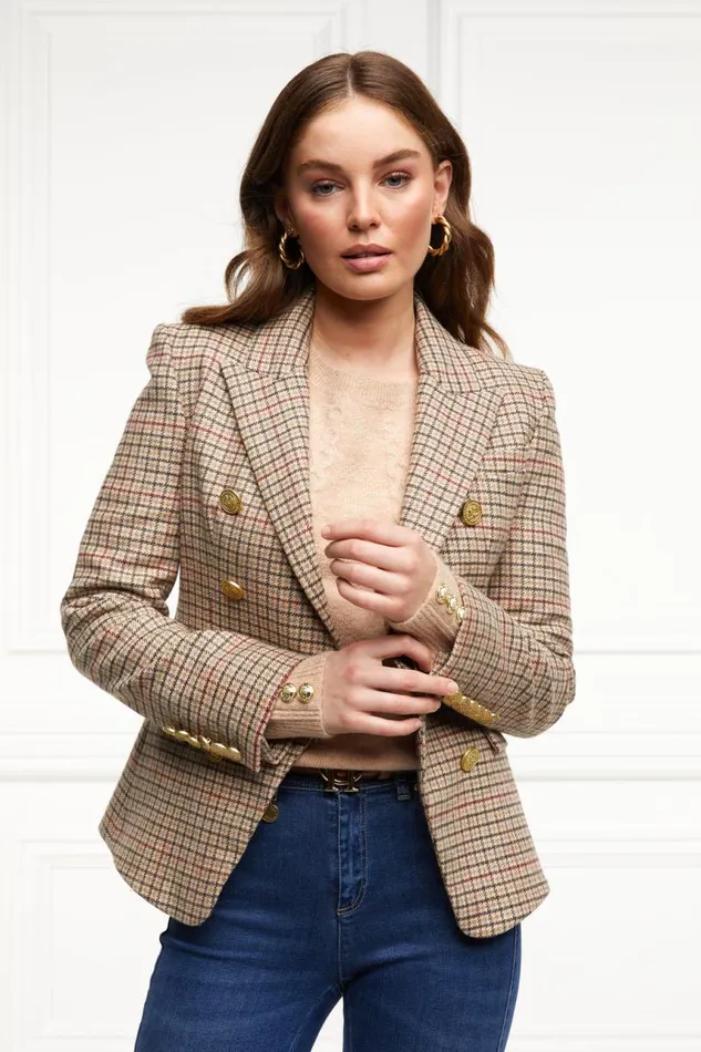Women In Stock Tailoring Holland Cooper Knightsbridge Blazer Charlton Tweed