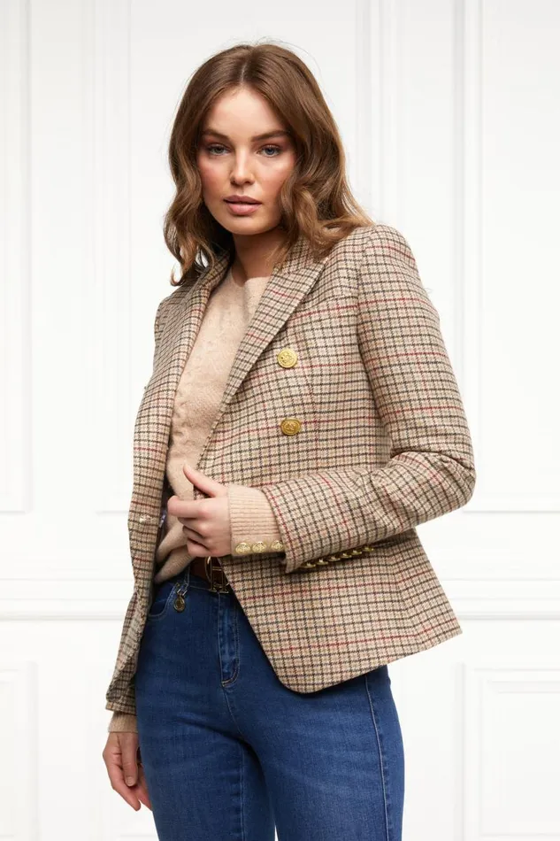 Women In Stock Tailoring Holland Cooper Knightsbridge Blazer Charlton Tweed