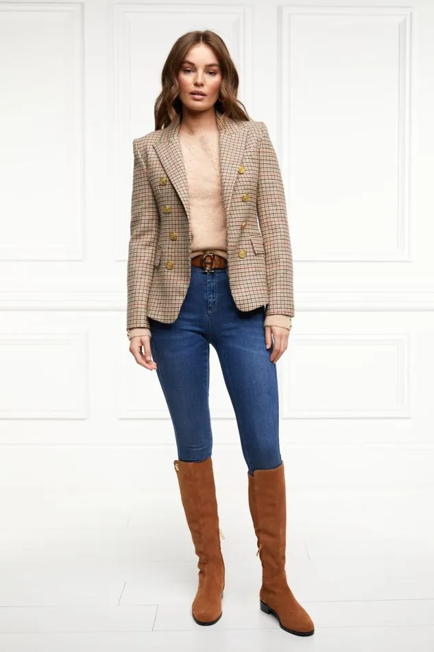 Women In Stock Tailoring Holland Cooper Knightsbridge Blazer Charlton Tweed