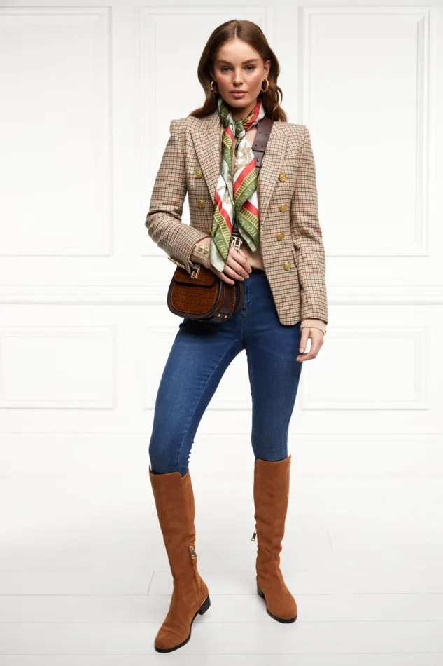 Women In Stock Tailoring Holland Cooper Knightsbridge Blazer Charlton Tweed