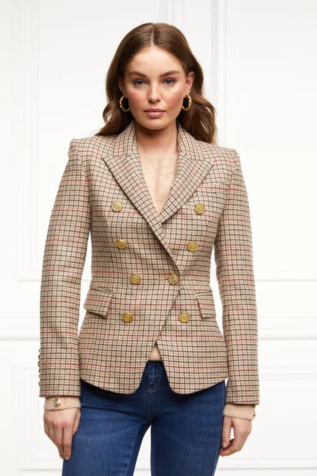Women In Stock Tailoring Holland Cooper Knightsbridge Blazer Charlton Tweed