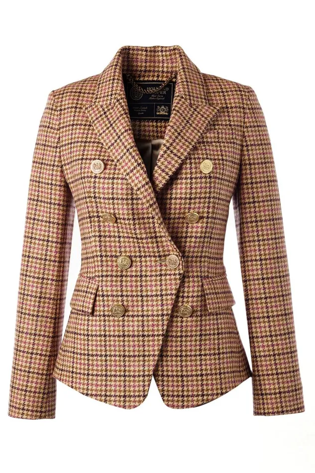 Women In Stock Tailoring Holland Cooper Knightsbridge Blazer Sudeley Pink
