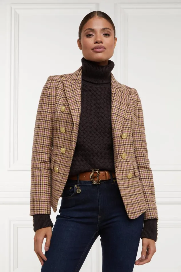 Women In Stock Tailoring Holland Cooper Knightsbridge Blazer Sudeley Pink
