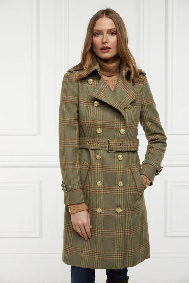Women In Stock Tailoring Holland Cooper Marlborough Trench Coat Leveret
