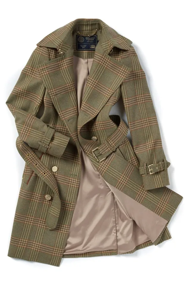 Women In Stock Tailoring Holland Cooper Marlborough Trench Coat Leveret