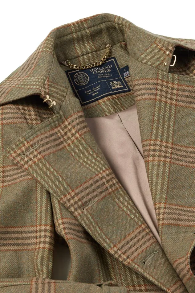 Women In Stock Tailoring Holland Cooper Marlborough Trench Coat Leveret