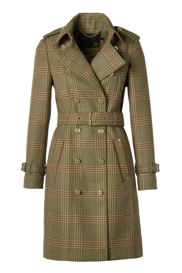 Women In Stock Tailoring Holland Cooper Marlborough Trench Coat Leveret