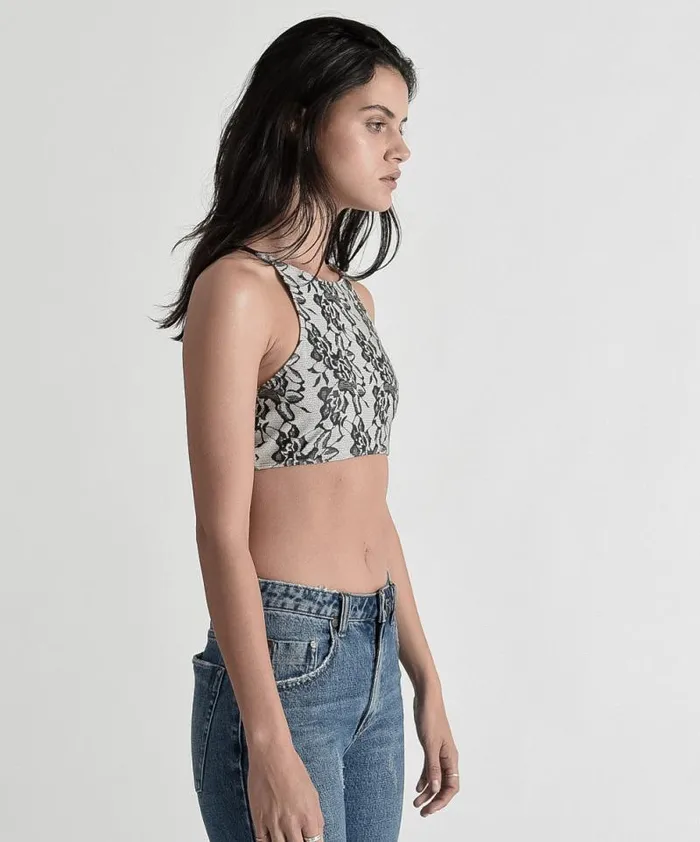 Women IVORY LOVER BOBBY CROP One Teaspoon Tops Women IVORY LOVER BOBBY CROP One Teaspoon Tops