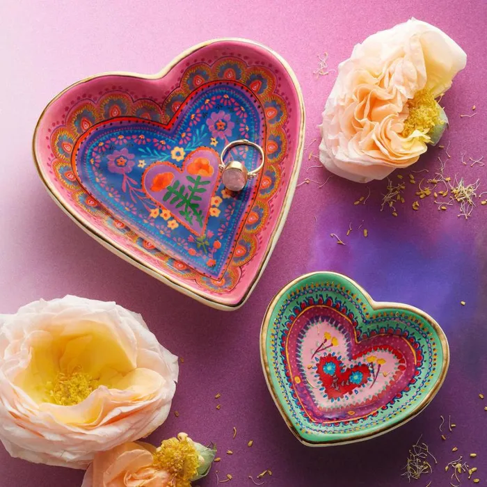 Women Jardin Heart Dish Sundance Catalog Jewelry Storage Women Jardin Heart Dish Sundance Catalog Jewelry Storage